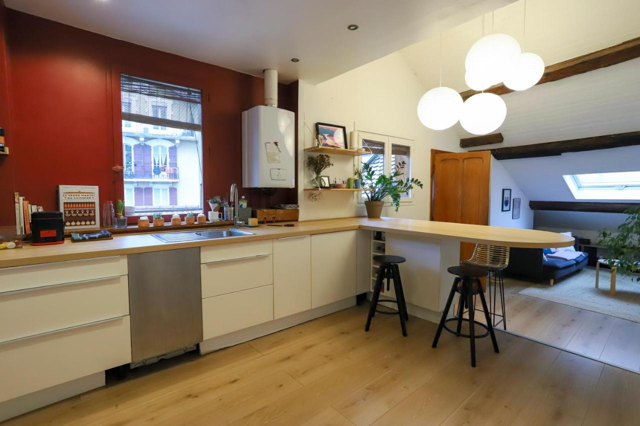 Appartement Petit-Coeur charmant en centre ville à Annecy Extérieur photo